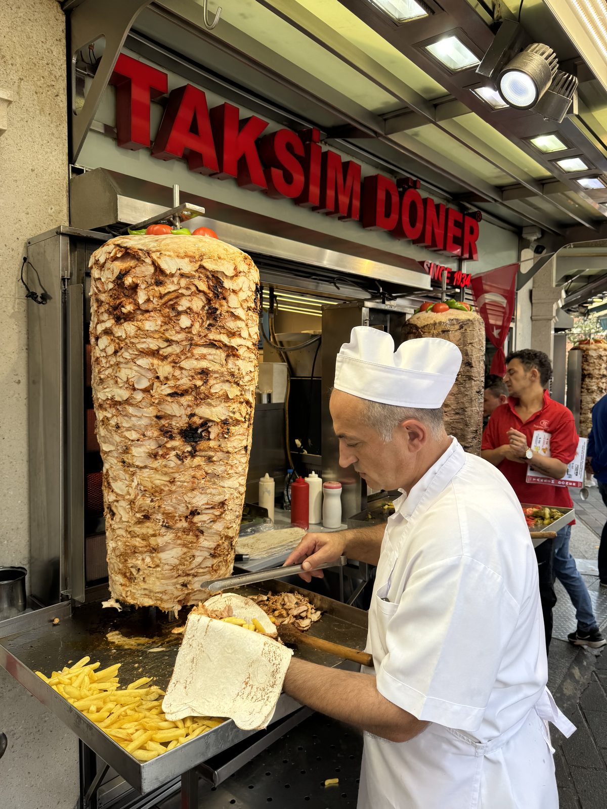 Döner-Stand in Taksim, Istanbul