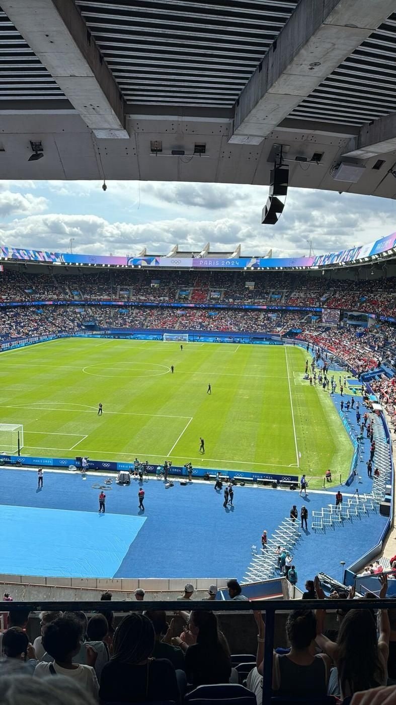 Fußballstadion bei den Olympischen Spielen 2024